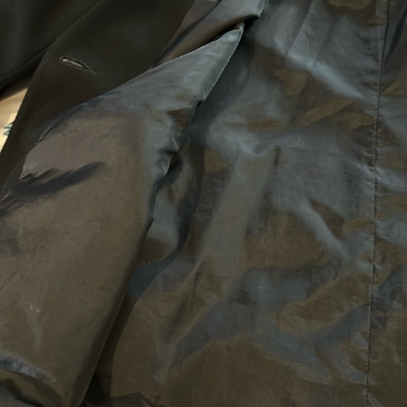 Karen Scott Black Long Sleeve Boyfriend Blazer With Button closing on front. - Picture 7 of 10